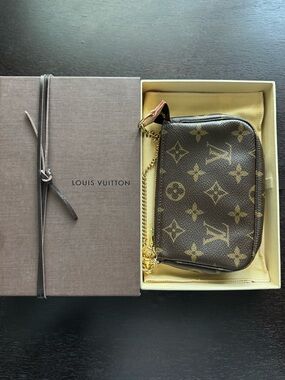 Louis Vuitton Brown Monogram Mini Purse